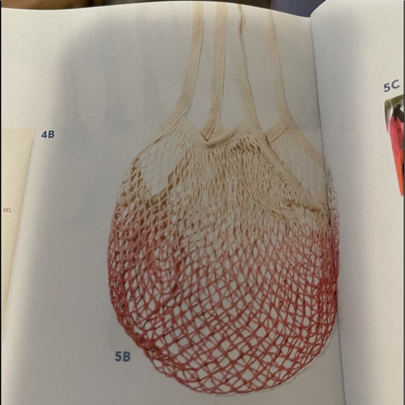 DIP DYED MARKET TOTE - Picture 2 of 4